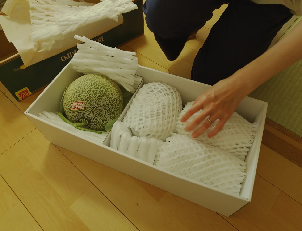 注文された商品を発送する