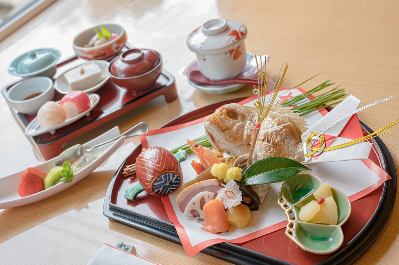 旅館の和室の客室